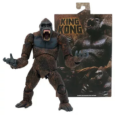 Buy NECA Godzilla Monster Skull Island King Kong 7'' Action Figure Model Toy Doll • 44.99£