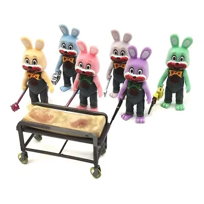 Buy 6Pcs Silent Hill 3: Robbie The Rabbit Nendoroid With Stretcher Truck Figures Toy • 51.99£