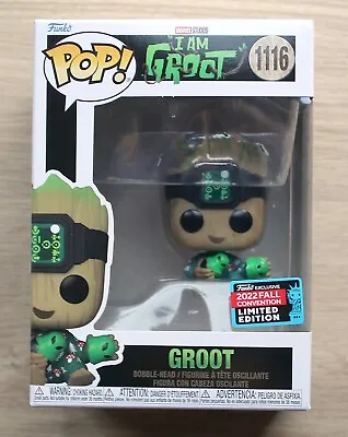Buy Funko Pop Marvel I Am Groot - Groot NYCC + Free Protector • 24.99£
