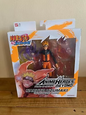 Buy Anime Heroes Beyond Naruto Naruto Uzumaki Action Figure Tailed Beast Cloak • 30£