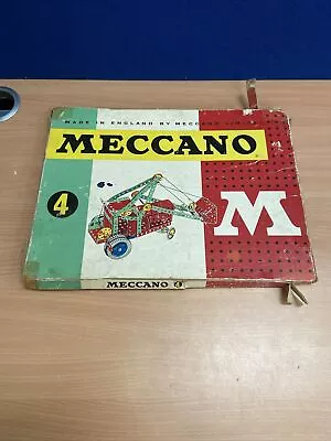 Buy Vintage Meccano Set Number 4 1960’s ? • 15£