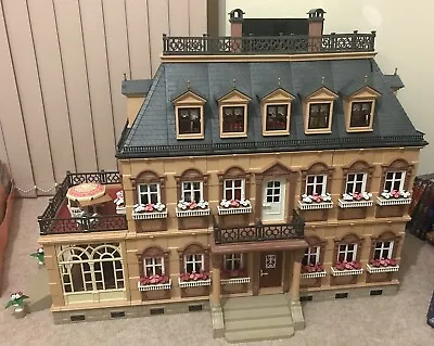 Buy Vintage Custom Playmobil Victorian Mansion 5300 And Accessories • 225£