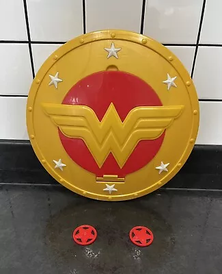 Buy Mattel DC Comics Wonder Woman 12  Shield ,with 2 X Missile Discs 2015- Powerful • 8.99£