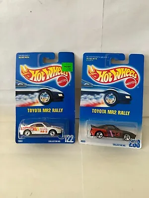 Buy Hot Wheels Lot 2x Toyota MR2 Rally Collector #122 / Collector #233 P59 • 26.16£