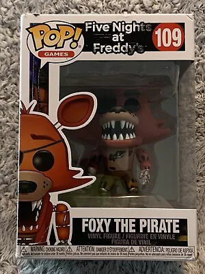Buy Foxy The Pirate Funko Pop (Five Night At Freddy's) #109 *BOX DAMAGED* • 12.99£