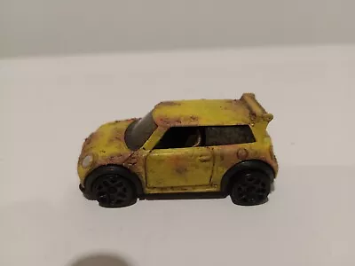 Buy Hot Wheels Mini Cooper S Challenge. - Custom Rusty Paint Abandoned Gaslands Car  • 3.99£