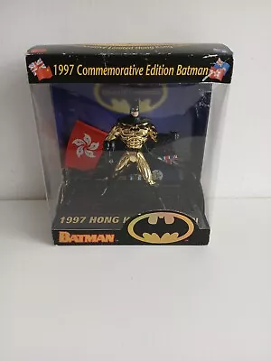 Buy 1997 Commemorative Limited Edition Batman Hong Kong Gold Action Figure Boxed New • 150£
