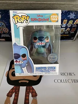 Buy Funko Pop!: Disney Lilo & Stitch - Annoyed Stitch #1222 - Funko Exclusive! • 25£