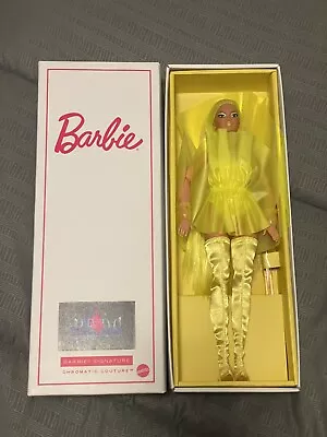 Buy Mattel Barbie Signature Chromatic Couture Yellow HCC03 Roma Rome RFDC 2022 DOLL  • 154.45£