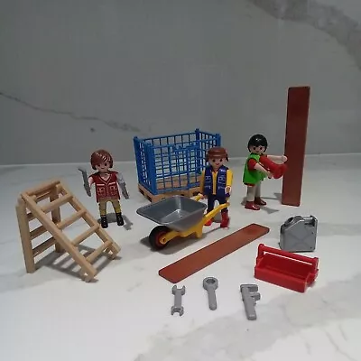 Buy Playmobil Figures Tools Builder Construction Bundle FAST P&P Great Set • 5.99£