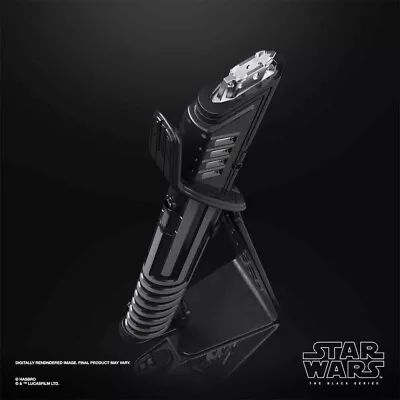 Buy Hasbro - Star Wars The Mandalorian - Sabre DARK SABER Force Fx Lightsaber - Blac • 217.83£