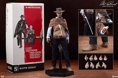 Buy Sideshow The Man With No Name The Good, The Bad And The Ugly 1:6 Clint Eastwood • 450£