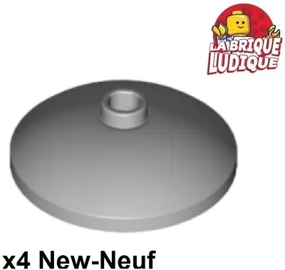 Buy LEGO 4x Dish Radar Disc Cup 3x3 Light Grey/Light Bluish Gray 43898 NEW • 1.79£