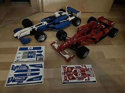 Buy LEGO Technic Technik Racers 8674 Ferrari F1 1:8 And 8461 Williams F1 1:8 • 453.17£