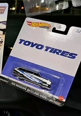 Buy Hot Wheels Premium Real Riders Toyo Tires '69 Nissan Skyline Van (B106) • 1.20£