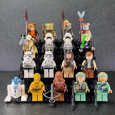 Buy Lego Star Wars EWOK VILLAGE MINIFIGURES | Complete Set Of All 17 Figs, 10236 • 190£