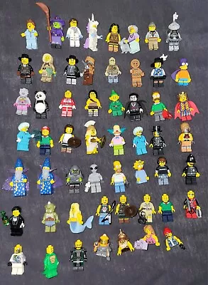 Buy Lego Minifigures Bundle Lot X 55 INCOMPLETE SPARES , Series , All Genuine  • 51£