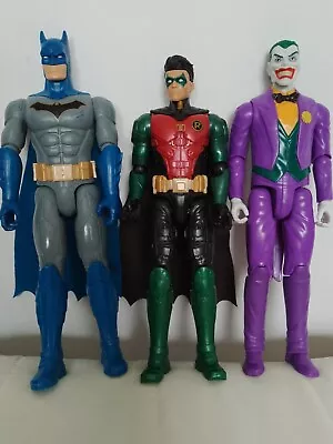 Buy DC Comics Batman & Robin & Joker 12  Figures X3 2018 Mattel Superhero • 14.99£