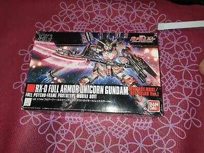 Buy HGUC Full Armor Unicorn Gundam Destroy Mode • 5.50£