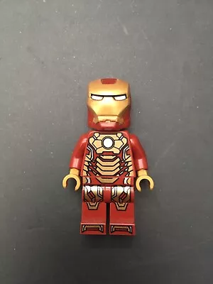 Buy Lego Iron Man Marvel Minifigure - Iron Man Mark 42 Armor - Sh072a - Set 76007 • 13£