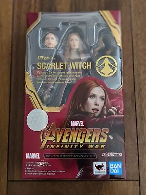 Buy Bandai S.H.Figuarts - Avengers Infinity War - Scarlet Witch - Japan Ver. New • 114.50£