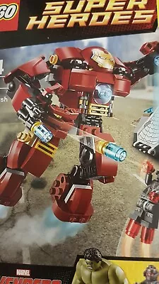 Buy Lego Super Heroes 76031 The Hulk Buster Smash - Missing Scarlet Minifigure Boxed • 24£