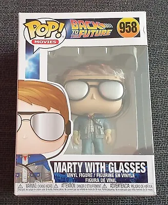 Buy Marty With Glasses Back To The Future Funko Pop Figure 958 Movies Boxed McFly • 13.49£