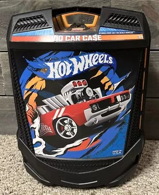 Buy Hot Wheels 100 Cars Carry Case Storage Pull Along Trolley 20135 Rare Collectible • 79.99£