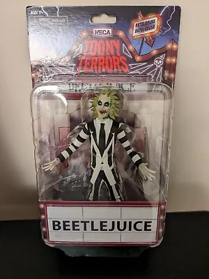 Buy NECA Toony Terrors Beetlejuice Action Figure Boxed With Backdrop On  Card Rear • 40£