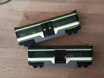 Buy LEGO City Train 60337 Two Passenger Cars From The Set - Original Lego And Unused • 31£