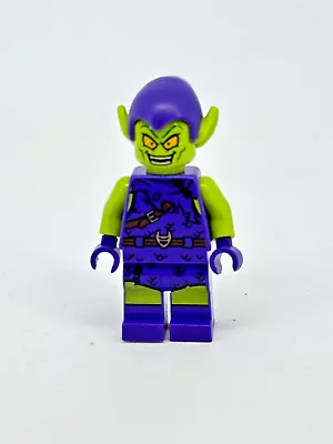 Buy LEGO Minifigure Super Heroes Spider-Man Green Goblin Lime Skin - SH545 • 2.99£