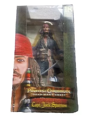 Buy Pirates Of The Caribbean Capt.jack Sparrow 18 Talking Action Figure Neca Disney • 145£