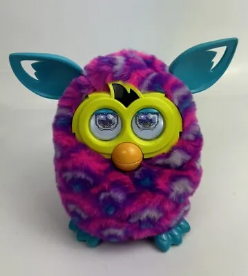 Buy Hasbro 2012 Furby Boom Purple Waves Pink Blue Interactive Toy - Working • 19.95£