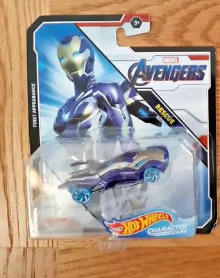 Buy Hot Wheels Marvel Avengers Die Cast Character Cars - Rescue (Pepper Potts) New • 7.50£