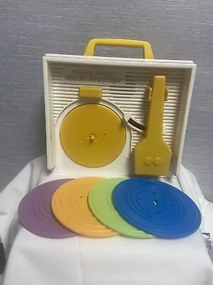Buy Fisher Price Music Box Record Player + 4 Original Records | 2014 • 7.10£