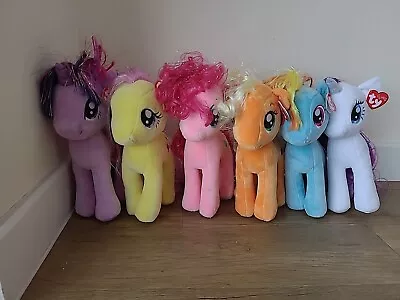 Buy My Little Pony Plush, Rainbow Dash And Friends Ty Beanies • 10£