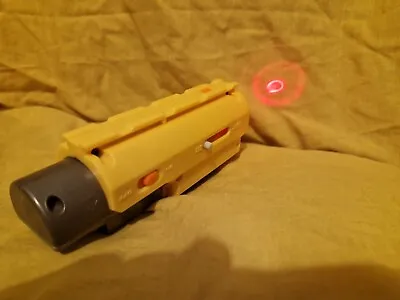 Buy NERF ELITE N-STRIKE Yellow Adjustable RED DOT SIGHT ATTACHMENT Laser Light • 4.99£