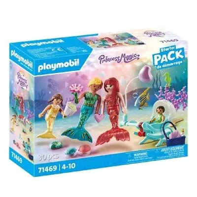 Buy Playmobil 71469 Princess Magic: Mermaids Family Starter Pack, Magical Underwater • 25.75£