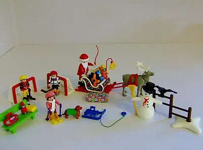 Buy Playmobil Christmas Scene With Figures And Mixed Accessories • 22.99£
