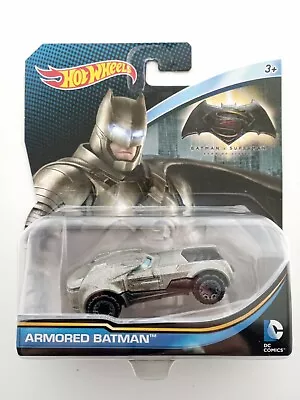 Buy Hot Wheels 2016, DC Universe Character Cars 'Armored Batman' - First Cast (Rare) • 8.99£