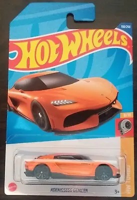 Buy Hot Wheels 2021 Koenigsegg Gemera, Orange, Long Card. • 3.99£