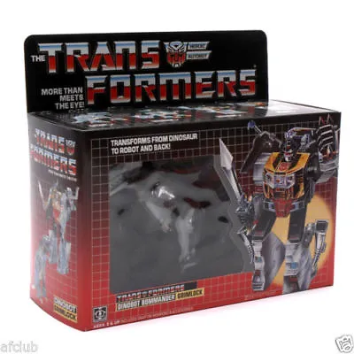 Buy New Transformers TF G1 Reissue MISB Dinosaur Dinobot Bommander Grimlock Box Set • 38.92£