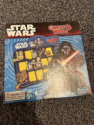 Buy Star Wars Guess Who - Disney Hasbro Edition  5+ Family Board Game • 5£