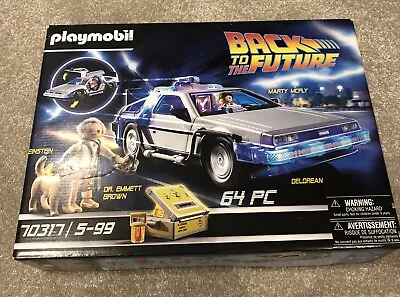 Buy Playmobil Back To The Future 70317 DeLorean With Light Effects -Brand New Sealed • 39.99£