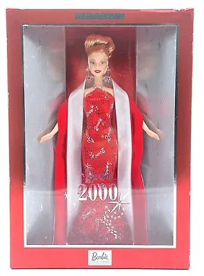 Buy 2000 Barbie Collector Edition Doll / Blonde In Red Dress / Mattel 27409, NrfB • 56.23£