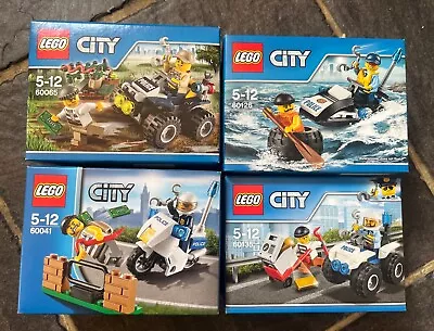 Buy Retired 4 X Lego City Boxed Small Sets - Sealed 60041 60065 60126 60135 • 27.50£