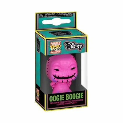 Buy Nightmare Before Christmas Oogie Boogie Black Light Pocket Pop Keychain Funko • 8.95£
