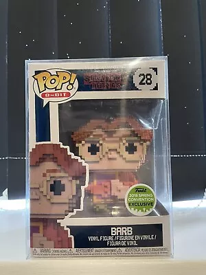 Buy Funko Pop Stranger Things 8bit Barb 2018 Convention With Protector • 14.99£
