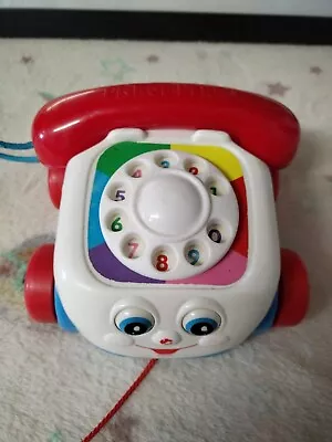 Buy Fisher-Price Chatter Telephone Pull Along Baby Toddler Toy Phone Mattel  • 6.99£