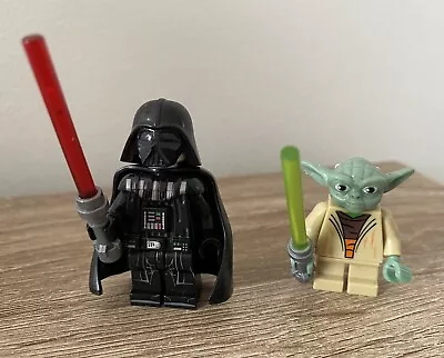 Buy Lego Star Wars Yoda (White Hair) And Darth Vader • 6£